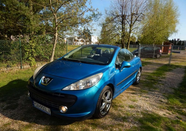 Peugeot 207 CC cena 14999 przebieg: 87000, rok produkcji 2007 z Gniezno małe 326